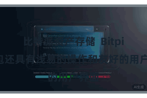 比特派资产存储 Bitpie钱包还具有浅易的操作和友好的用户界面
