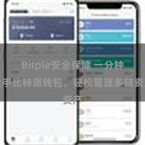 Bitpie安全保障 一分钟上手比特派钱包，轻松管理多链资产