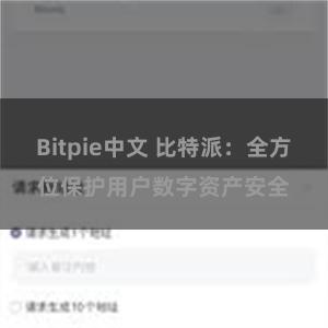 Bitpie中文 比特派：全方位保护用户数字资产安全