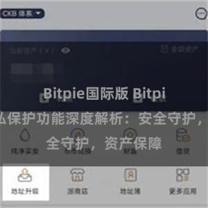 Bitpie国际版 Bitpie钱包隐私保护功能深度解析：安全守护，资产保障