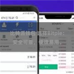 比特派钱包 选择Bitpie：安全可靠，便捷易用。