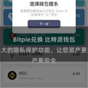 Bitpie兑换 比特派钱包：强大的隐私保护功能，让您资产更安全