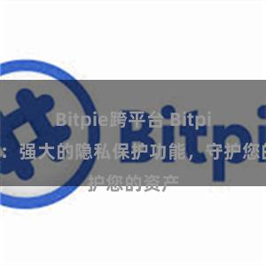 Bitpie跨平台 Bitpie钱包：强大的隐私保护功能，守护您的资产