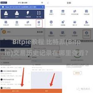 Bitpie教程 比特派(Bitpie)交易历史记录在哪里查看？