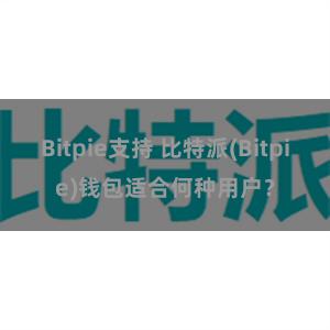 Bitpie支持 比特派(Bitpie)钱包适合何种用户？