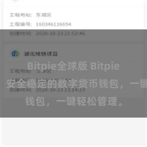 Bitpie全球版 Bitpie APP下载，安全稳定的数字货币钱包，一键轻松管理。