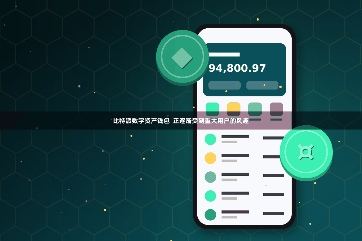 比特派数字资产钱包  正逐渐受到重大用户的风趣